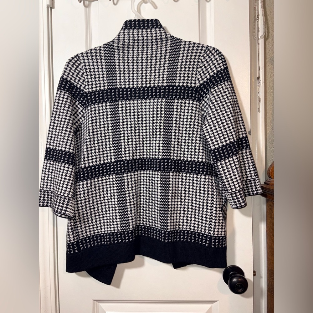 Alison Sheri Houndstooth Knit Jacket – NWT - Picture 10 of 10